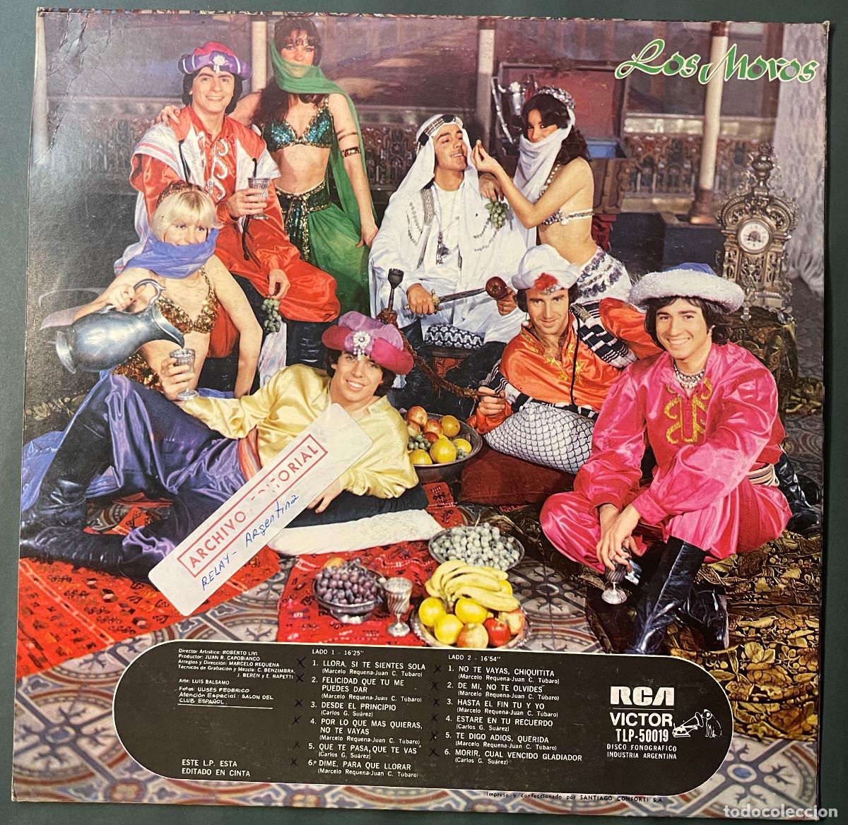 Discos de vinilo: LOS MOROS / LOS MOROS (LP RCA 1982) ARGENTINA - Foto 2