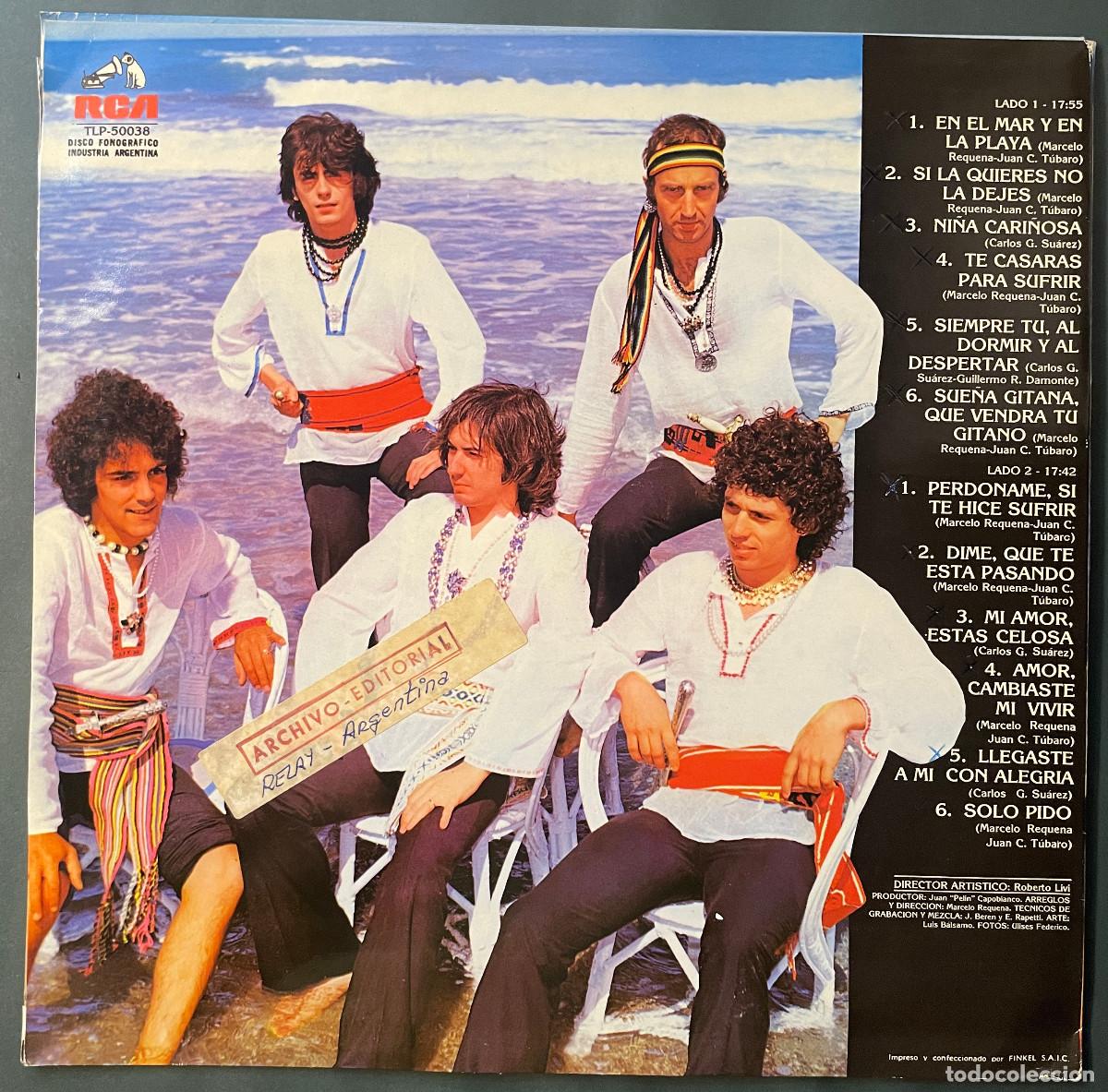 Discos de vinilo: LOS MOROS / LOS MOROS (LP RCA 1982) ARGENTINA - Foto 2