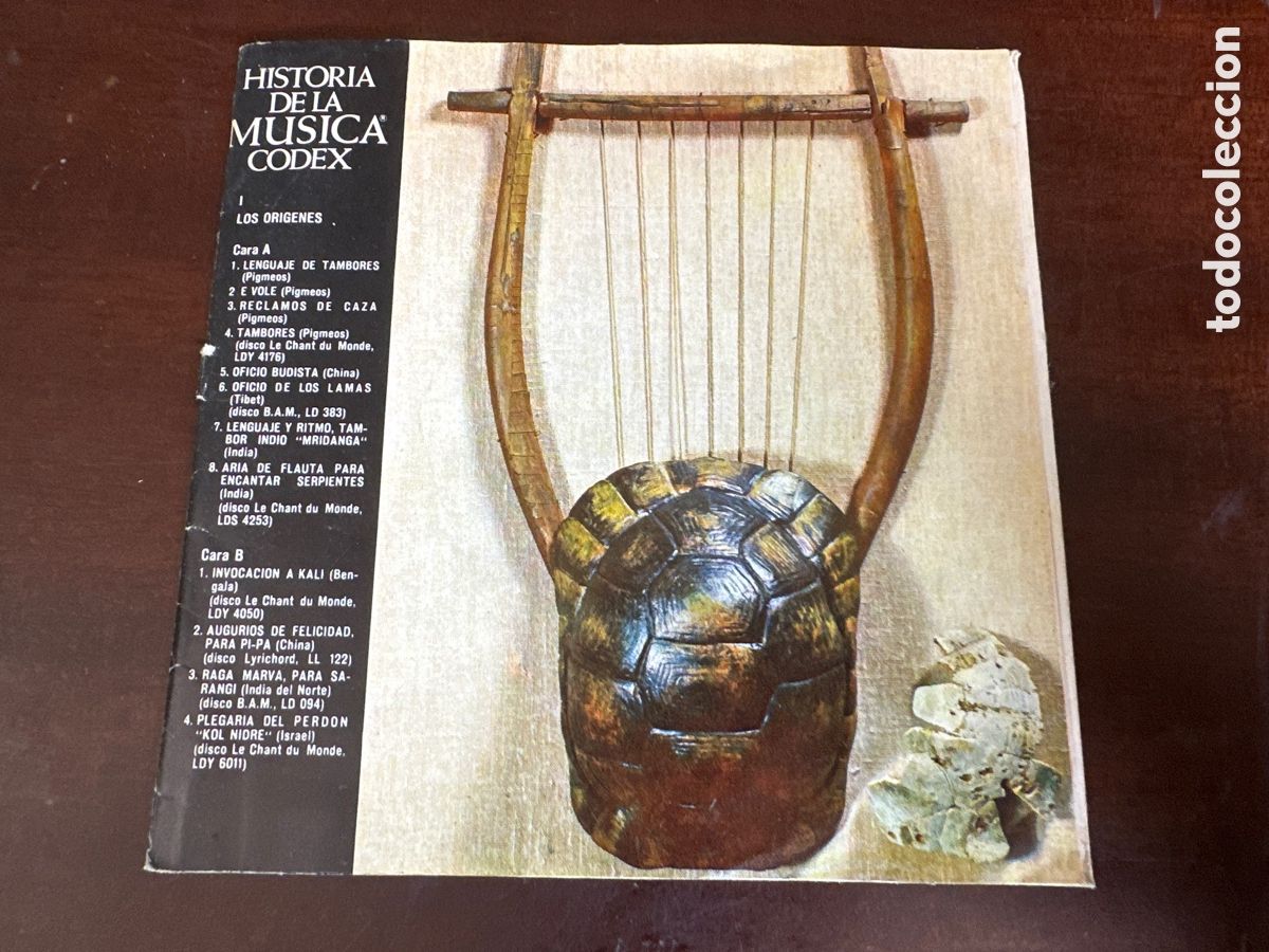 Discos de vinilo: HISTORIA DE LA M&Uacute;SICA C&Oacute;DEX I. LOS ORIGENES - Foto 8