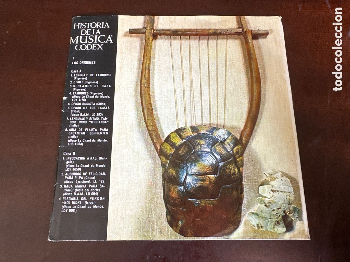 Discos de vinilo: HISTORIA DE LA M&Uacute;SICA C&Oacute;DEX I. LOS ORIGENES - Foto 1