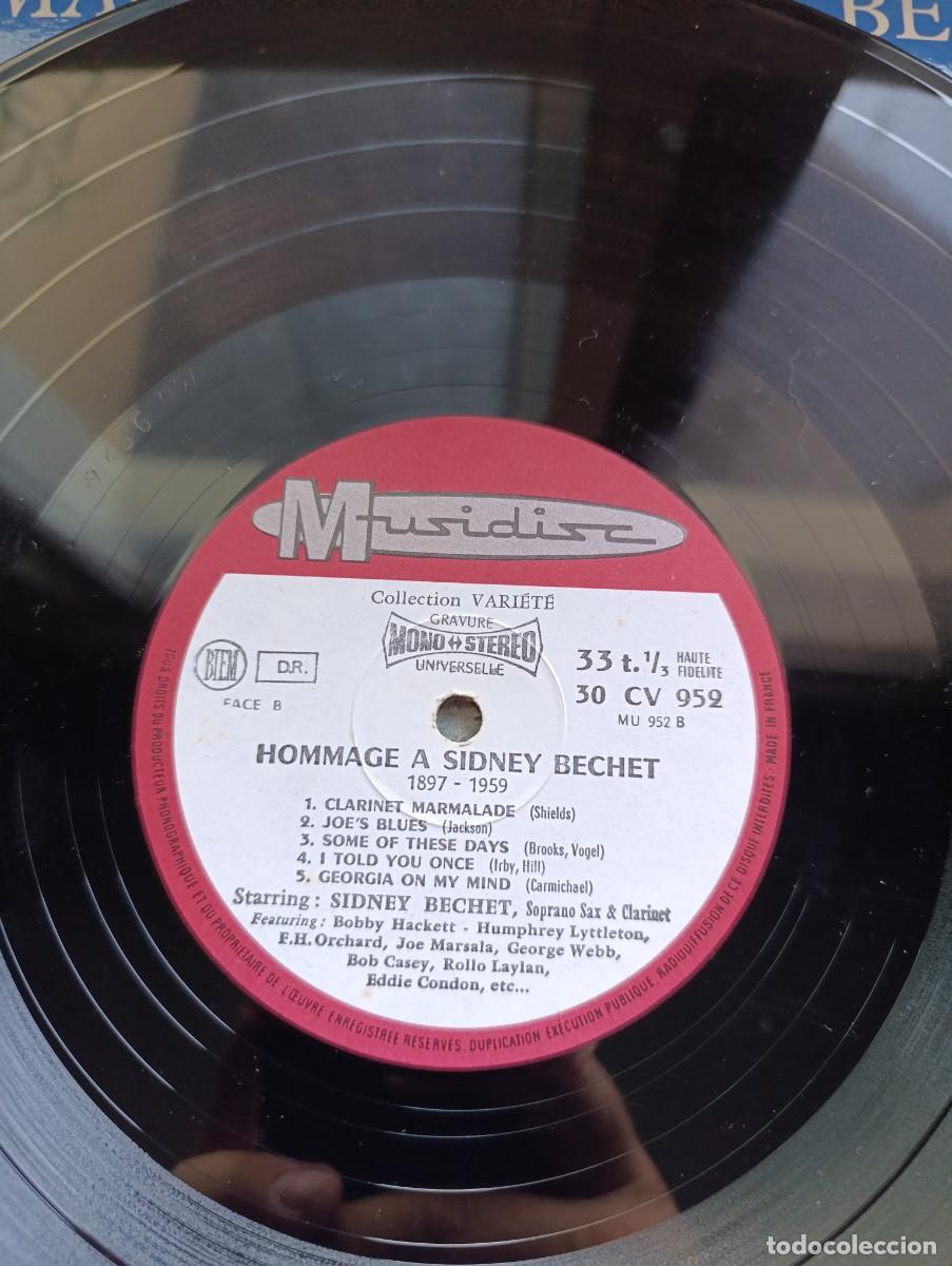 Discos de vinilo: Disco de vinilo LP Sidney Bechet &ndash; Hommage A Sidney Bechet - Foto 5
