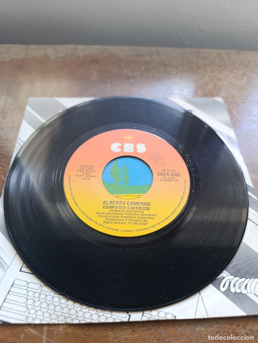 Discos de vinilo: Disco de vinilo LP Alberto Camerini &ndash; Computer Capriccio - Foto 4