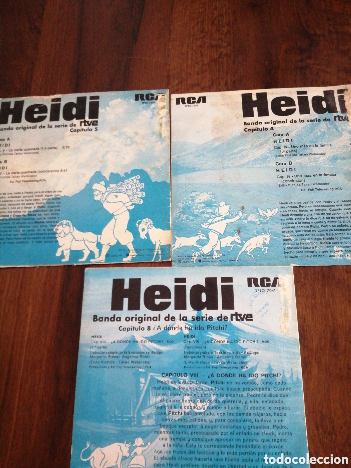 Discos de vinilo: Tres singles de HEIDI - Foto 5
