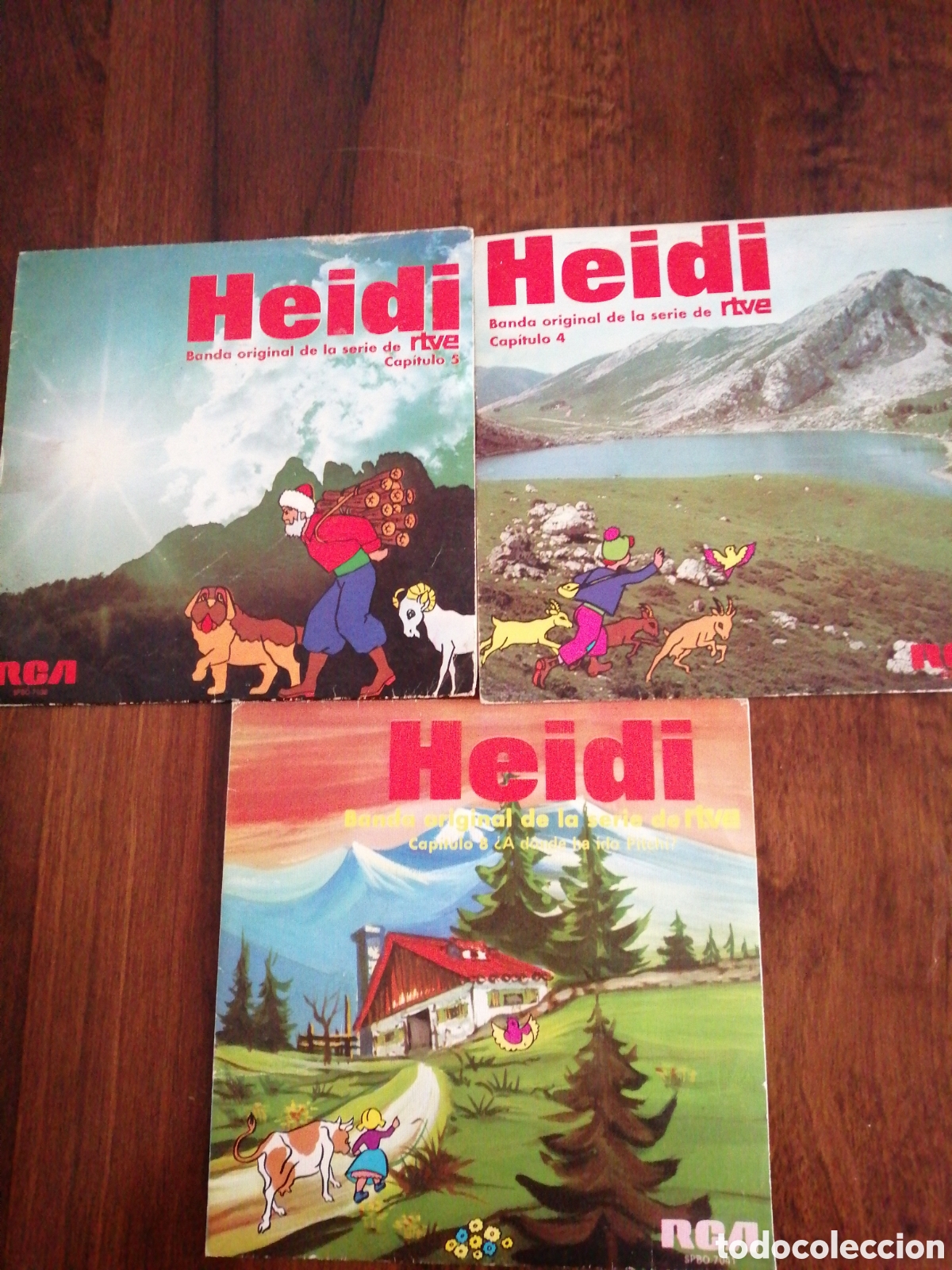 Discos de vinilo: Tres singles de HEIDI - Foto 1