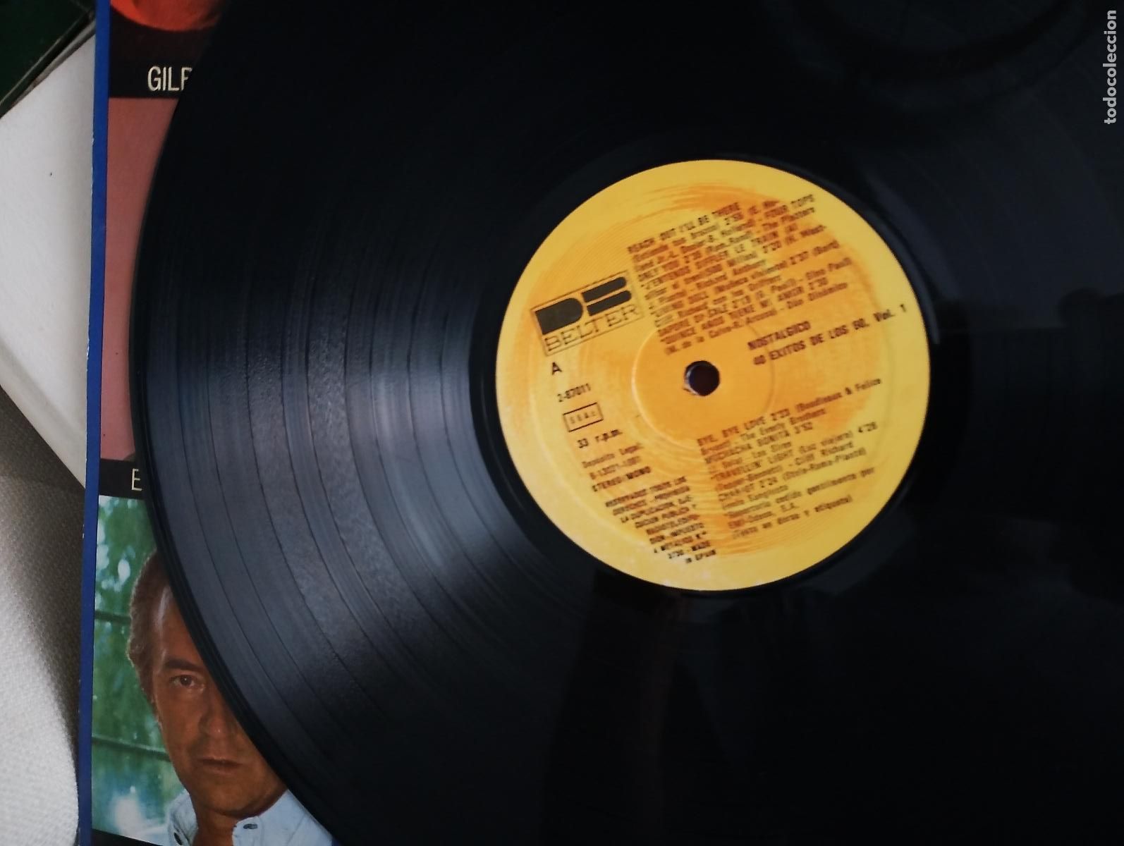 Discos de vinilo: Various &lrm;&ndash; Nost&aacute;lgico - 40 Exitos De Los 60 Spain 1981 G&eacute;nero: Latin, Pop 2 LPS - Foto 5