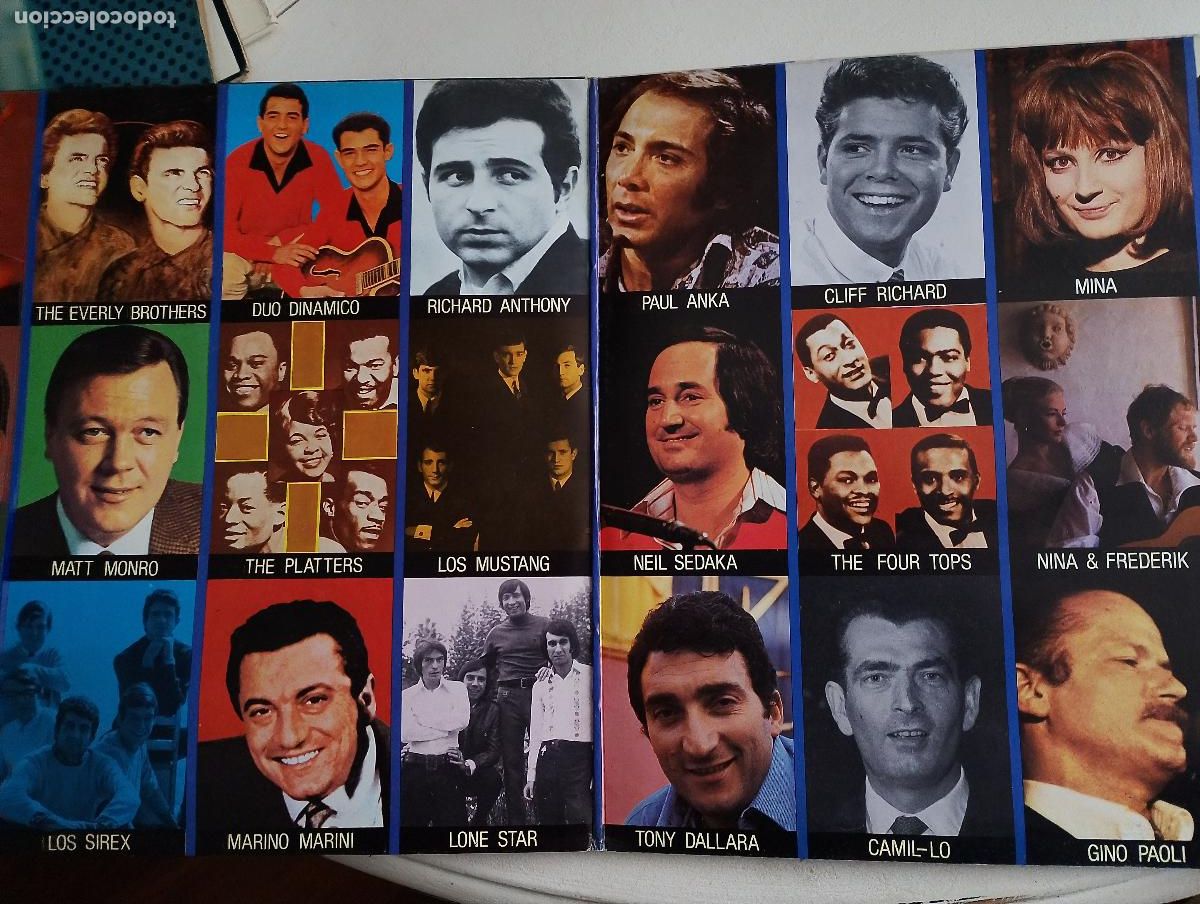 Discos de vinilo: Various &lrm;&ndash; Nost&aacute;lgico - 40 Exitos De Los 60 Spain 1981 G&eacute;nero: Latin, Pop 2 LPS - Foto 6