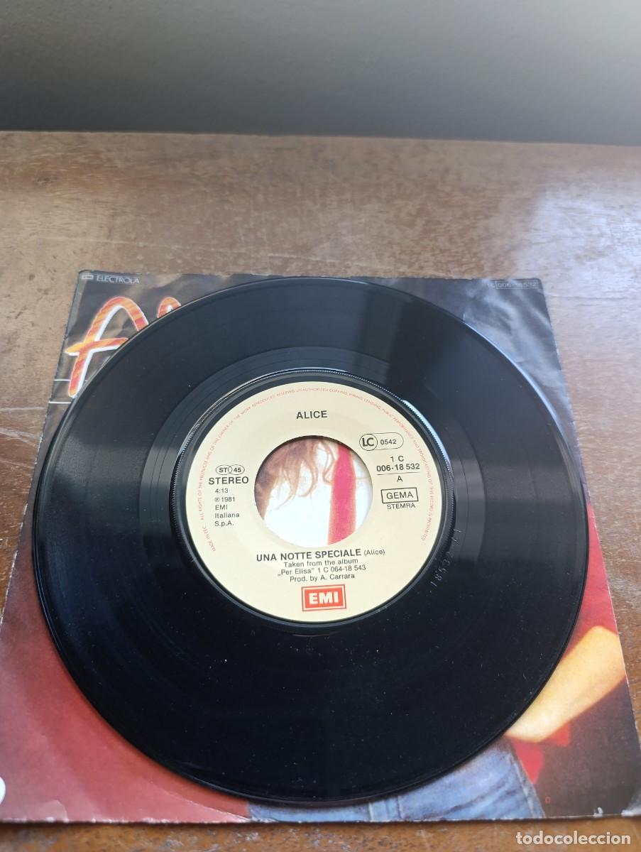 Discos de vinilo: Disco de vinilo LP Alice &ndash; Una Notte Speciale - Foto 6