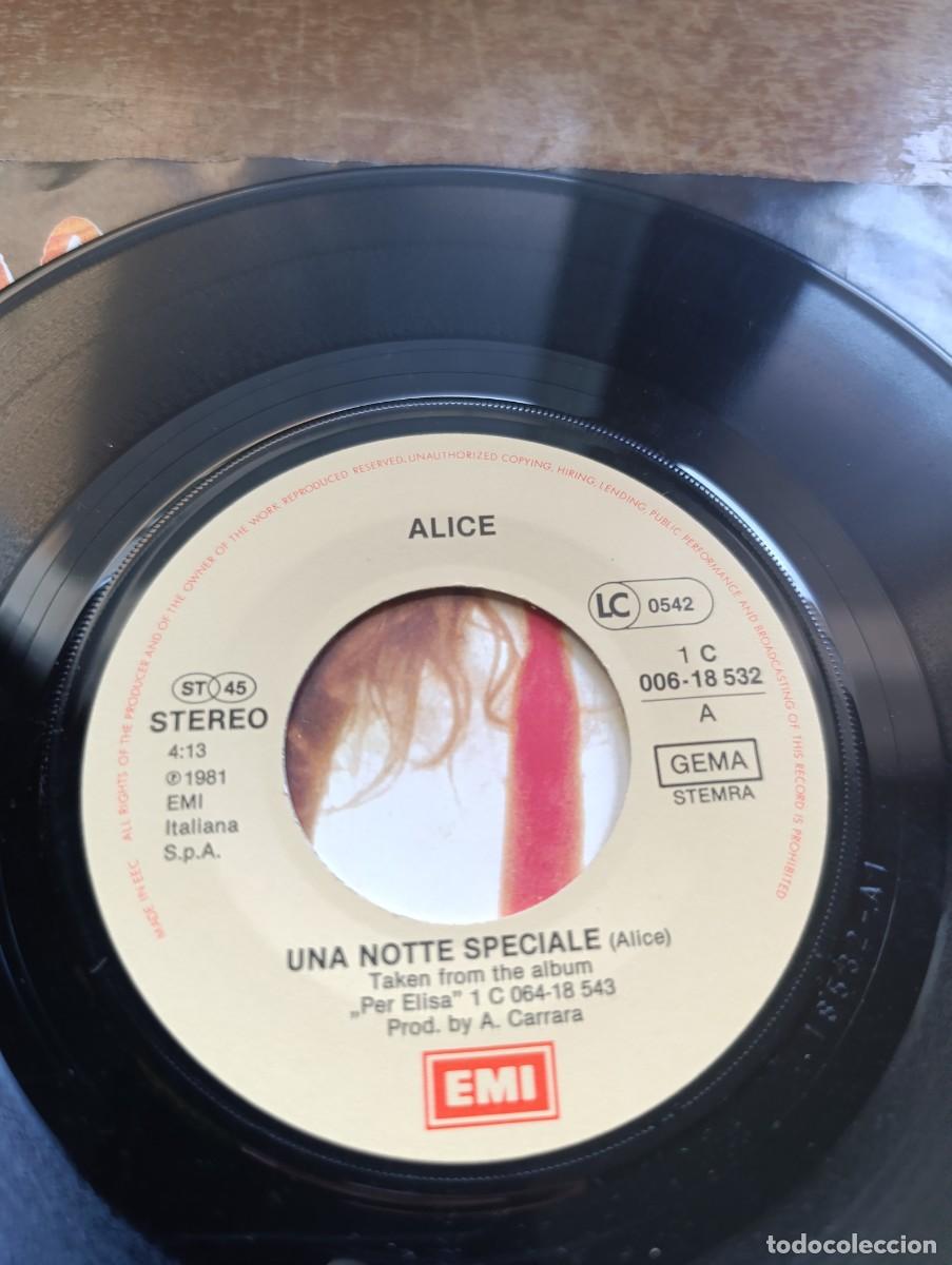 Discos de vinilo: Disco de vinilo LP Alice &ndash; Una Notte Speciale - Foto 7