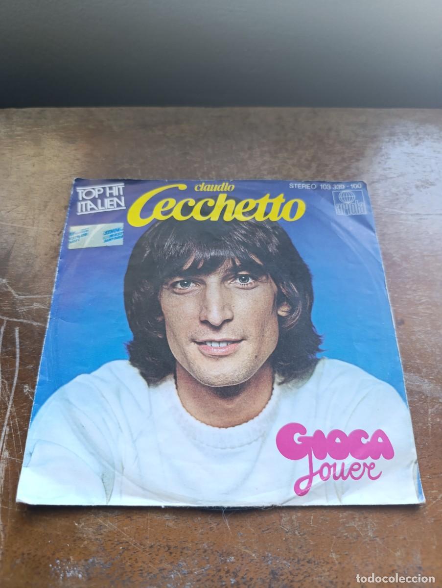 Discos de vinilo: Disco de vinilo LP Claudio Cecchetto &ndash; Gioca-Jouer - Foto 1