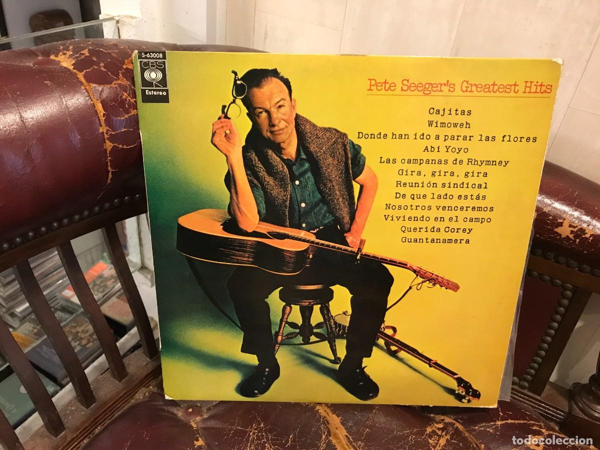 Discos de vinilo: LP. PETE SEEGER. GRANDES &Eacute;XITOS. 1973 - Foto 1