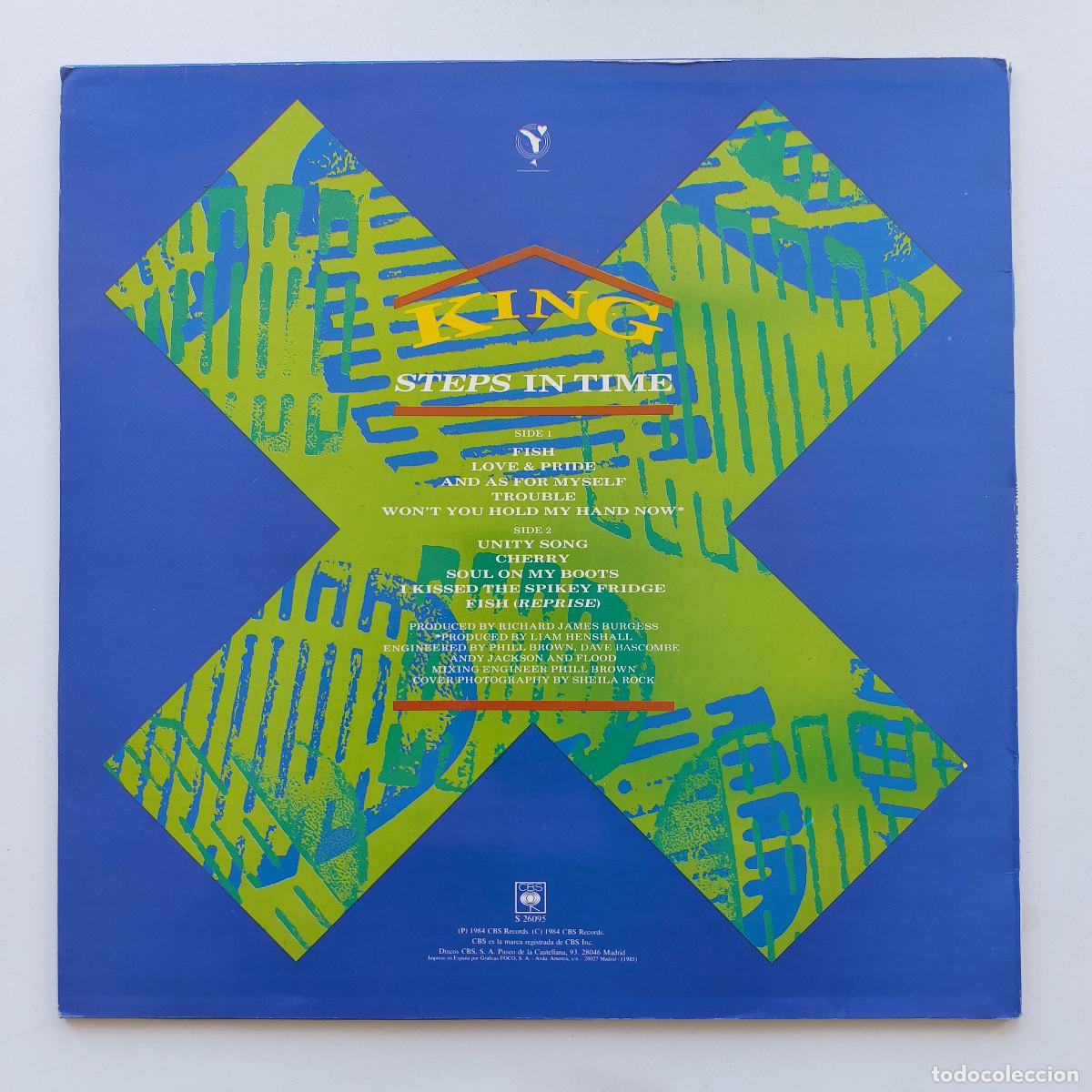 Discos de vinilo: KING - STEPS IN TIME - PERFECTO ESTADO - Foto 3