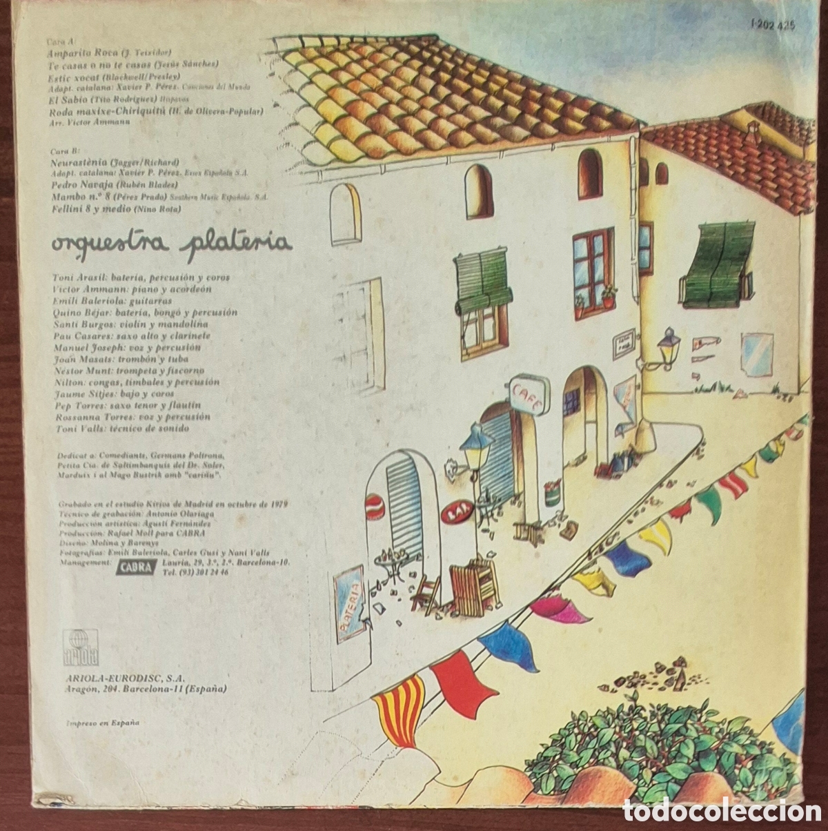 Discos de vinilo: LP - ORQUESTRA PLATERIA - 1979 - Foto 2