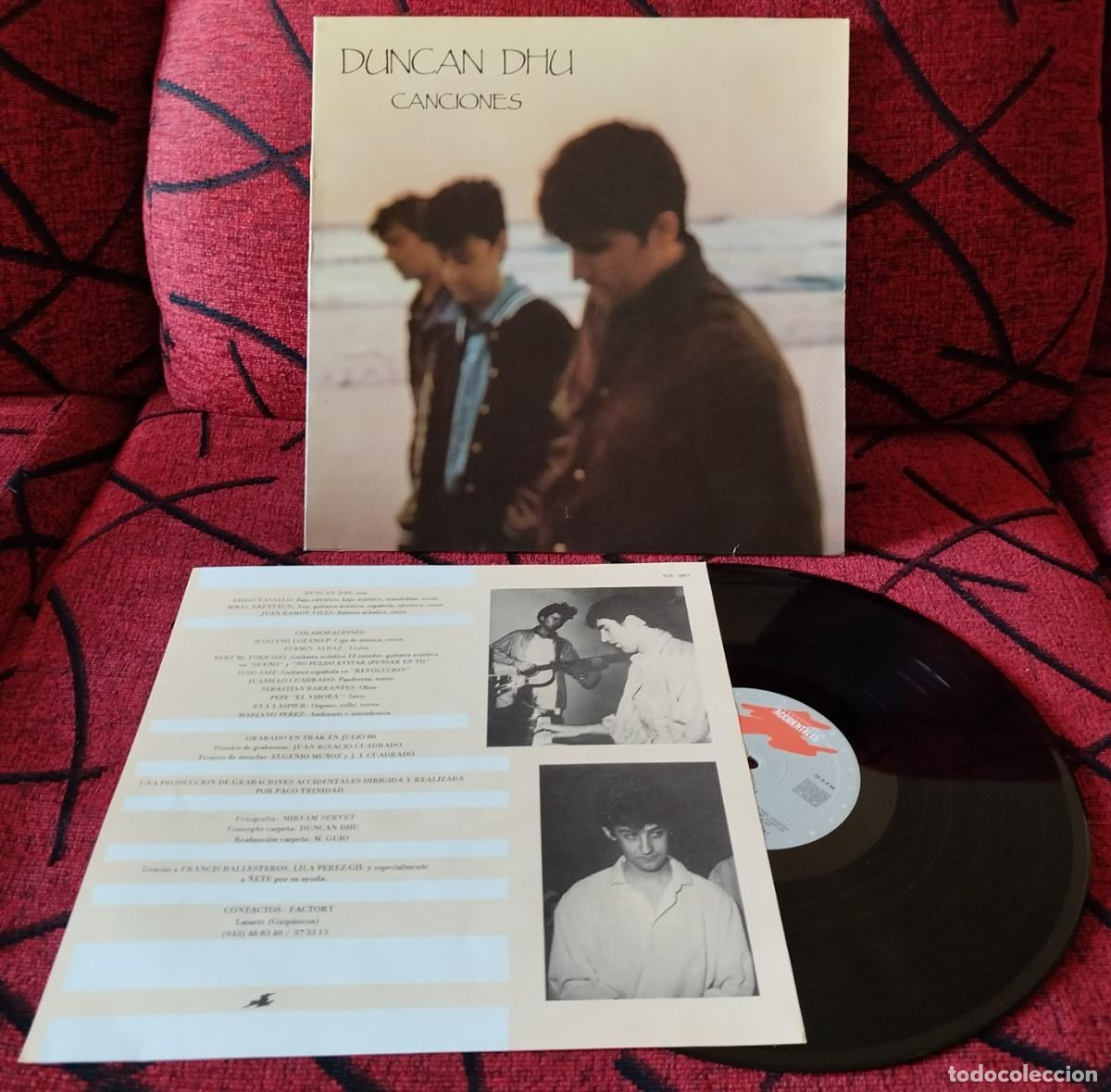 Discos de vinilo: DUNCAN DHU ** Canciones ** VINILO LP 1986 - Foto 1