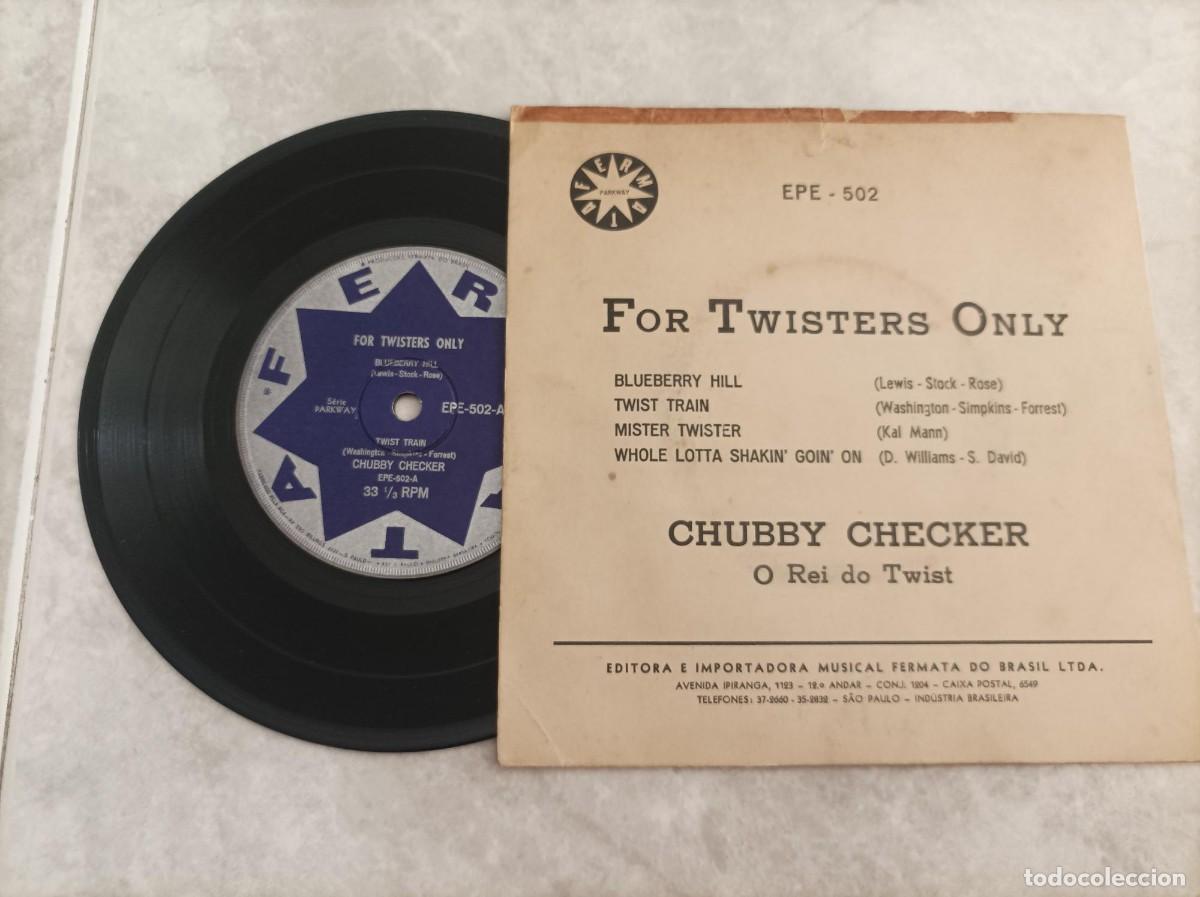 Discos de vinilo: Chubby Checker ep Brasil - Foto 2