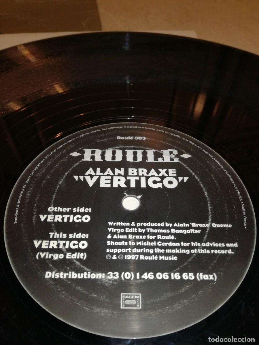 Discos de vinilo: ALAN BRAXE-VERTIGO-ORIGINAL 1997 - Foto 3