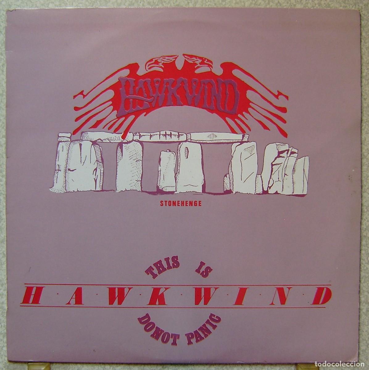 Discos de vinilo: HAWKWIND.STONEHENGE...ED ESPA&Ntilde;A...EX - Foto 1