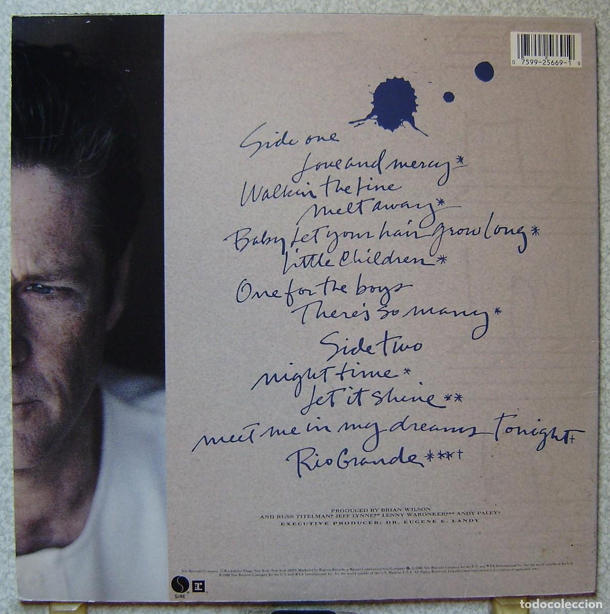 Discos de vinilo: BRYAN WILSON...SAME...ED USA - Foto 2