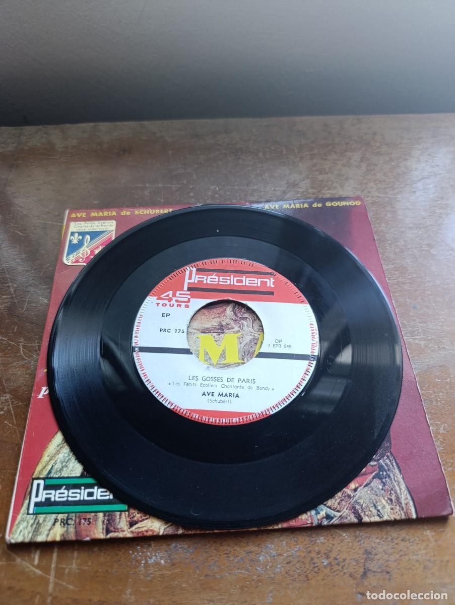 Discos de vinilo: Disco de vinilo EP Les Gosses de Paris &ndash; Ave Maria - Foto 4