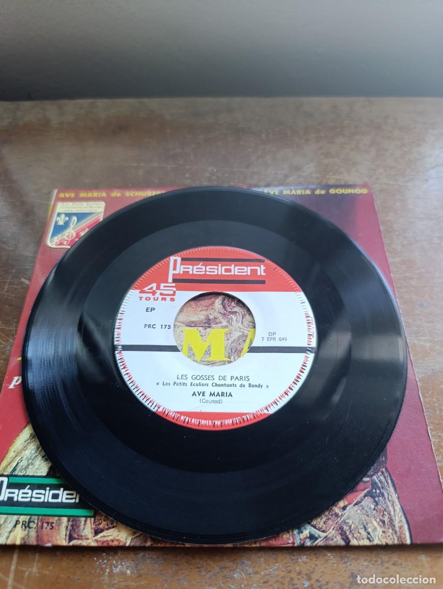Discos de vinilo: Disco de vinilo EP Les Gosses de Paris &ndash; Ave Maria - Foto 6