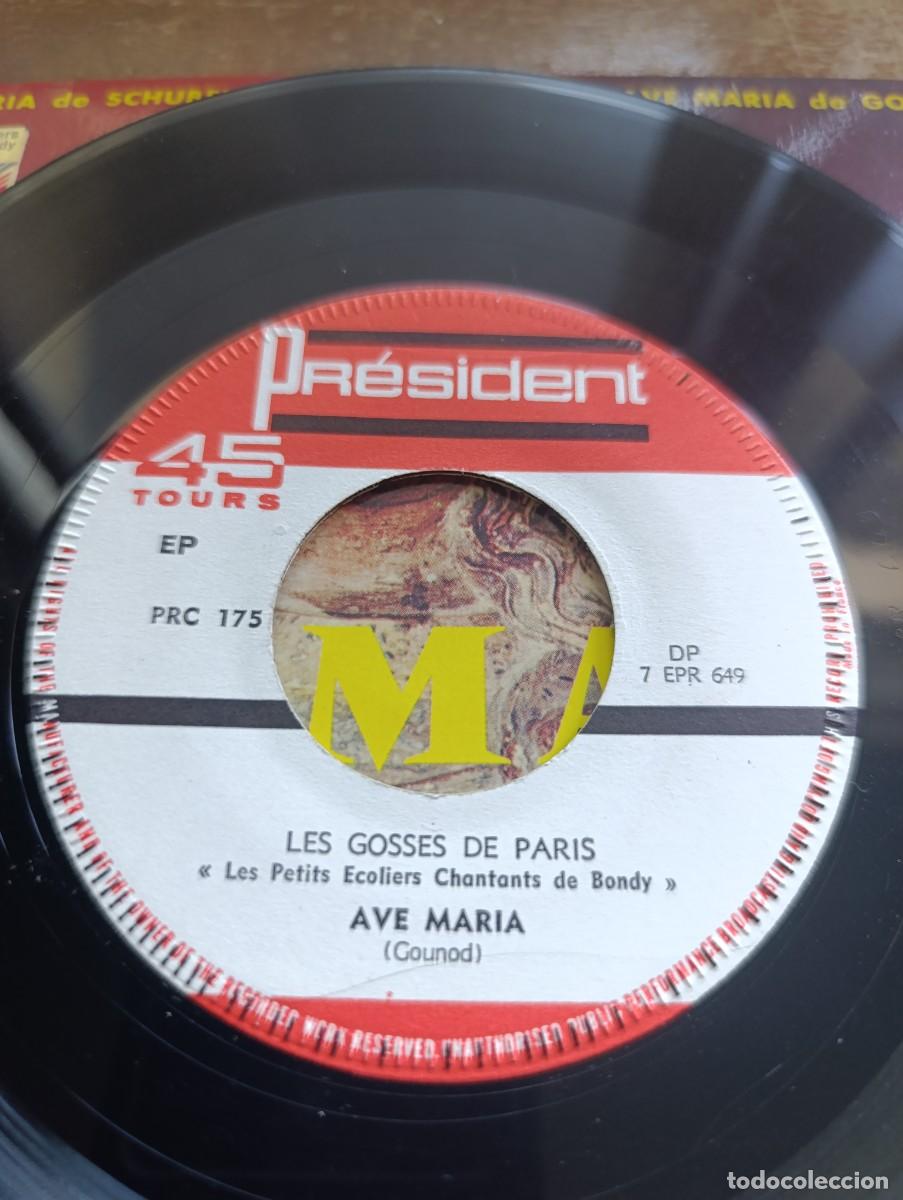 Discos de vinilo: Disco de vinilo EP Les Gosses de Paris &ndash; Ave Maria - Foto 7