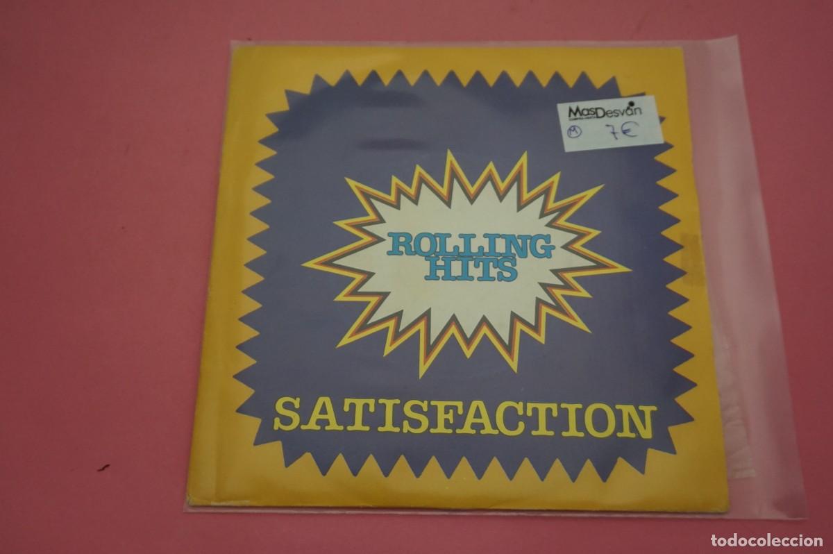 Discos de vinilo: SINGLE - ROLLING HITS - SATISFACTION - EL VINILO ESTA COMO NUEVO - Foto 1
