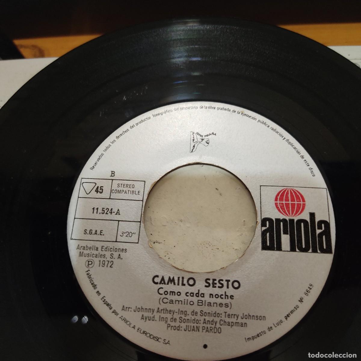 Discos de vinilo: Camilo Sesto - Amor...Amar 1972, repress - Foto 3