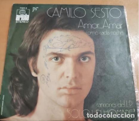 Discos de vinilo: Camilo Sesto - Amor...Amar 1972, repress - Foto 1