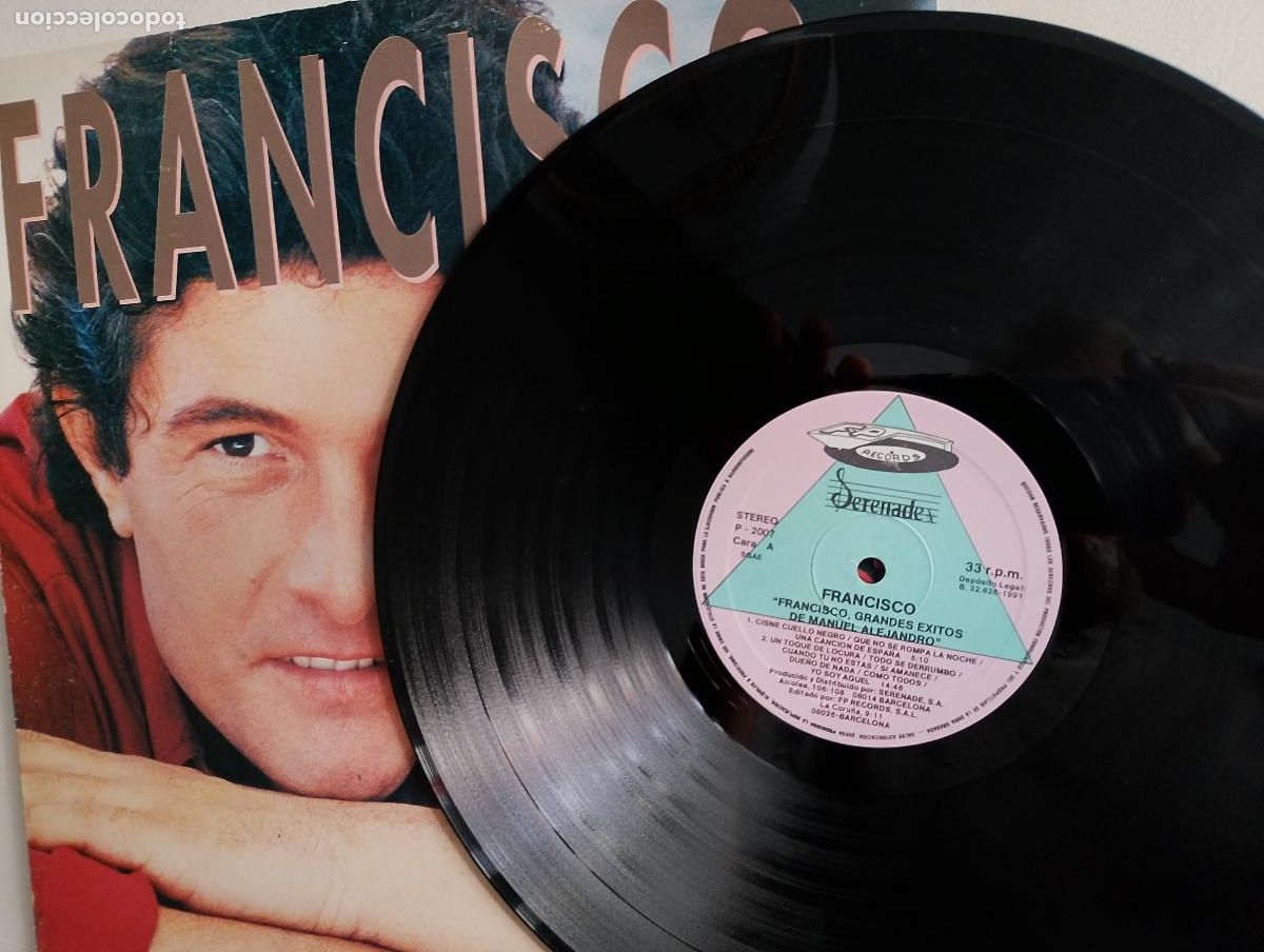 Discos de vinilo: Francisco &lrm;&ndash; Grandes Exitos (De Manuel Alejandro) - Foto 4