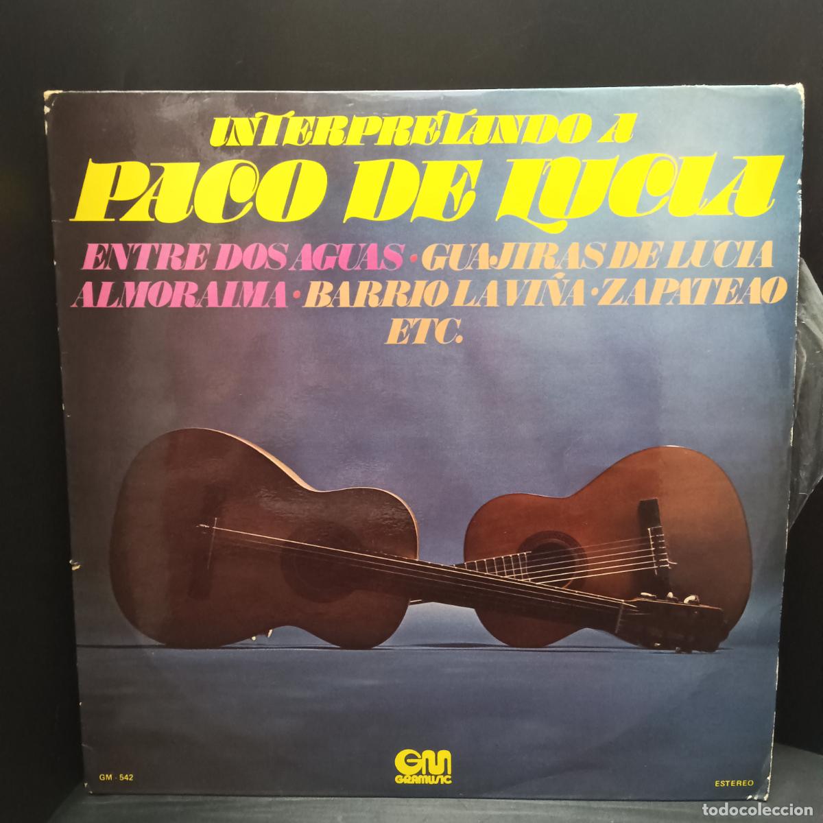 Discos de vinilo: INTERPRETANDO a PACO DE LUCIA. LP 1976 - Foto 1