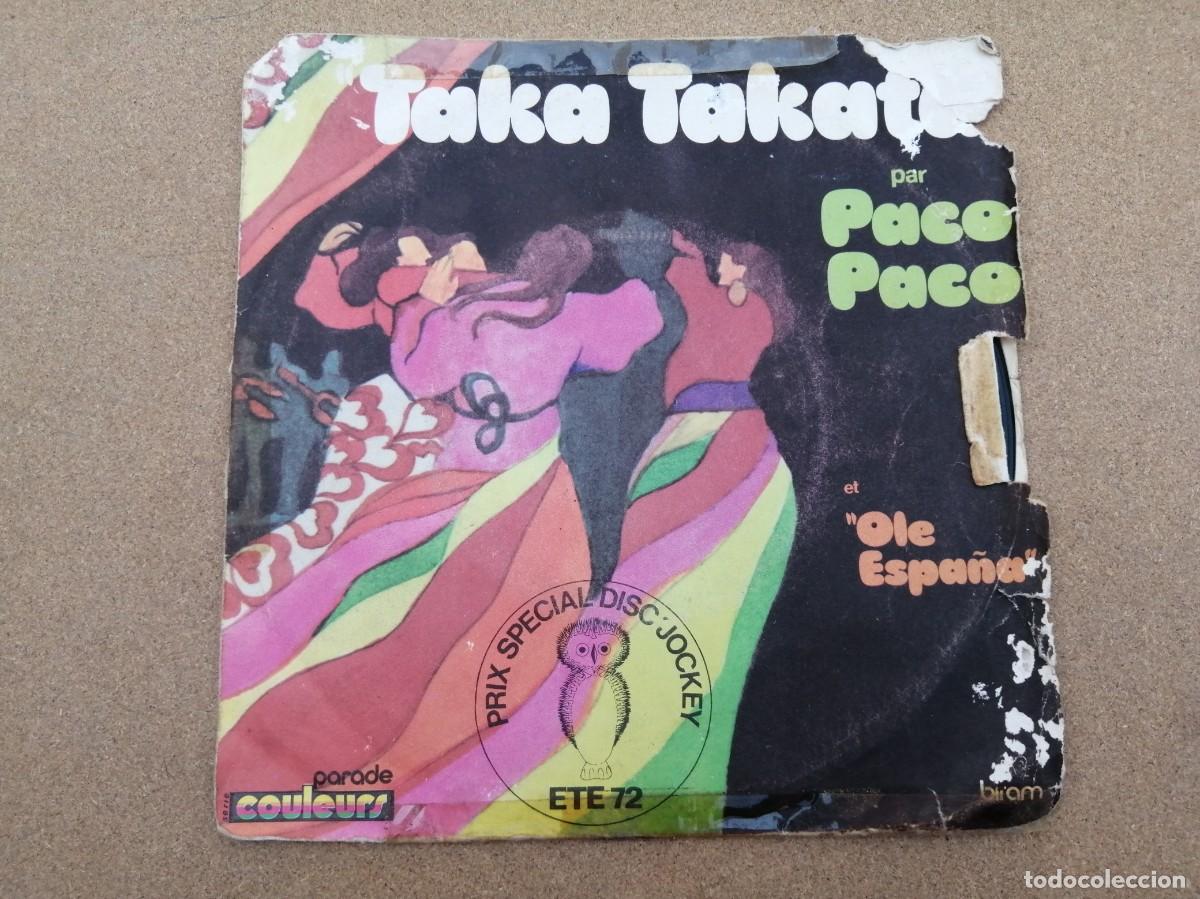 Discos de vinilo: DISCO SINGLE. PACO PACO (TAKATA - OLE ESPA&Ntilde;A) - Foto 1