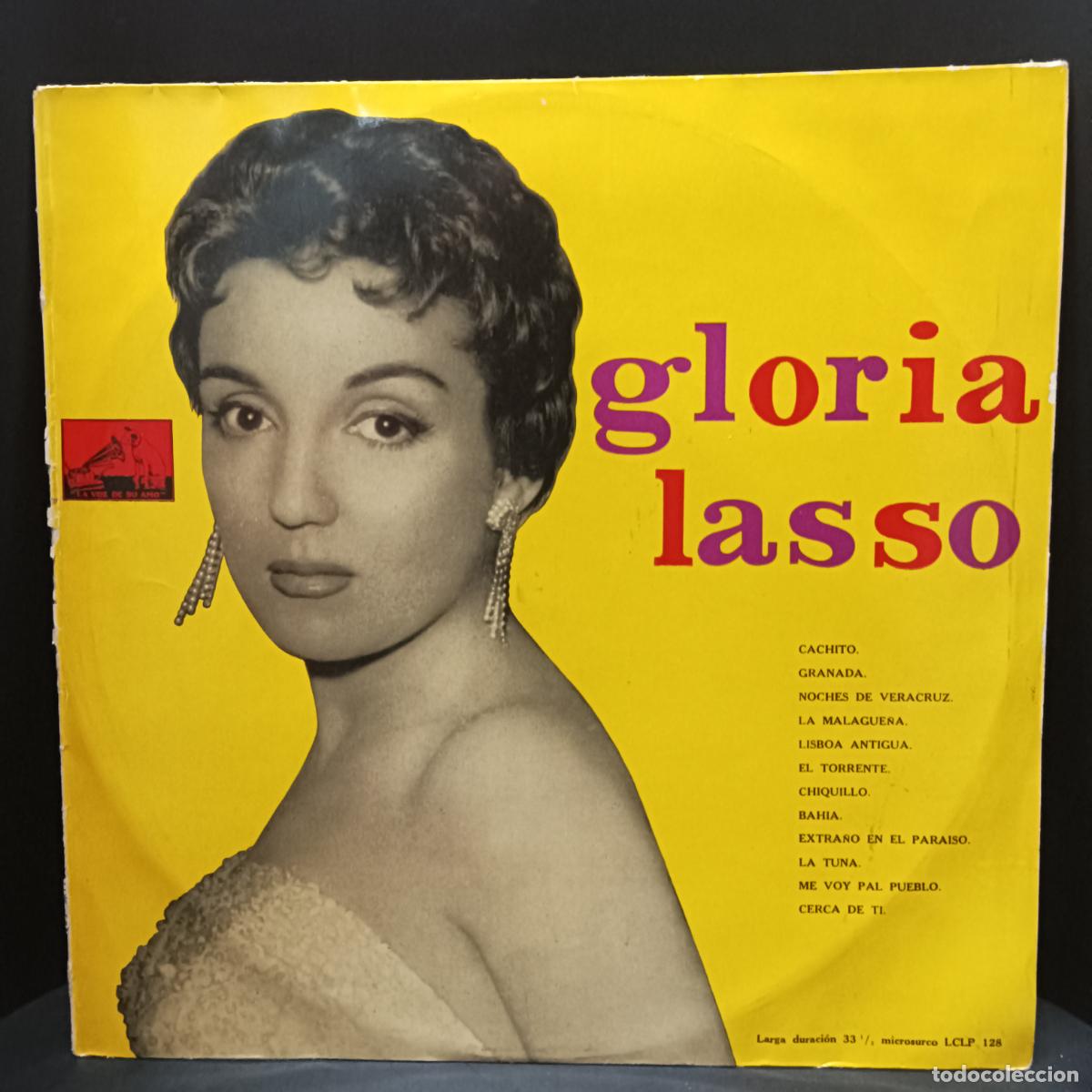 Discos de vinilo: Los exitos de GLORIA LASSO LP 1958 - Foto 1