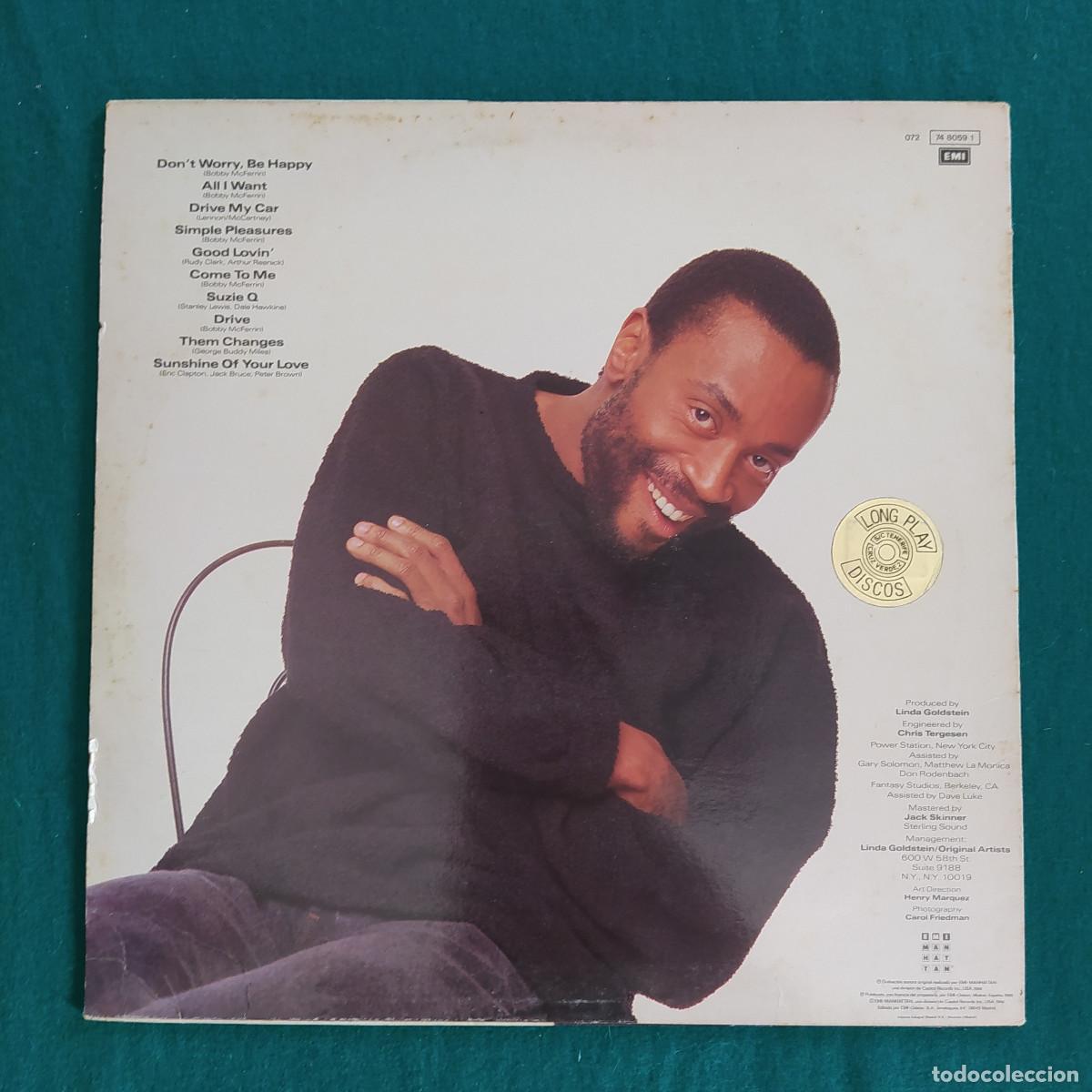 Discos de vinilo: Bobby McFerrin &ndash; Simple Pleasures - Foto 2