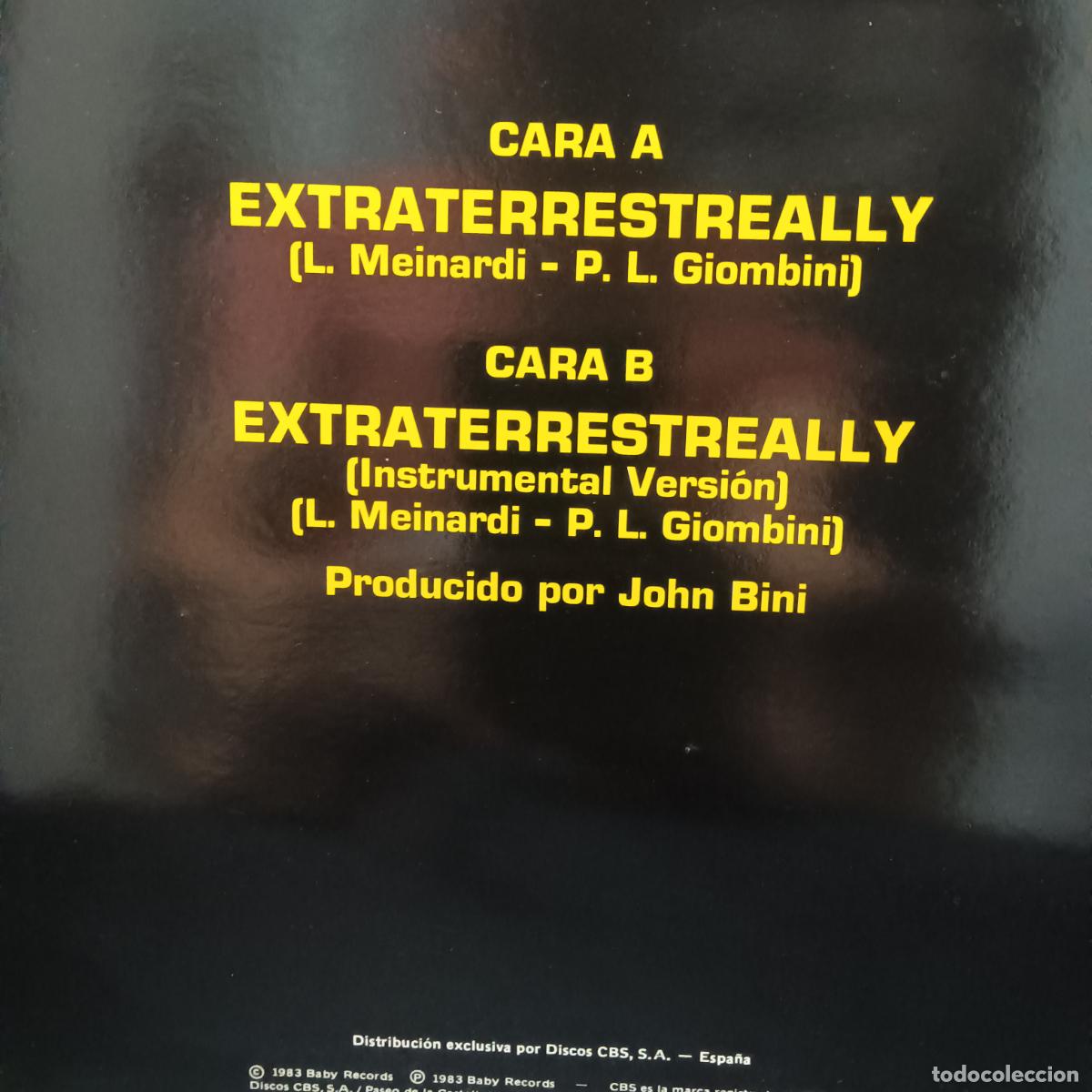 Discos de vinilo: CLESS, EXTRATERRESTREALLY. Maxisingle - Foto 2