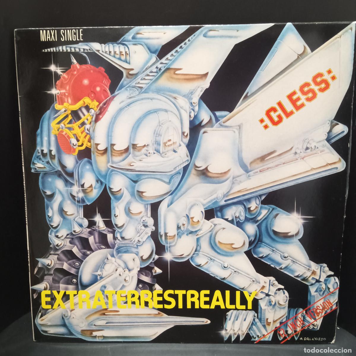 Discos de vinilo: CLESS, EXTRATERRESTREALLY. Maxisingle - Foto 1