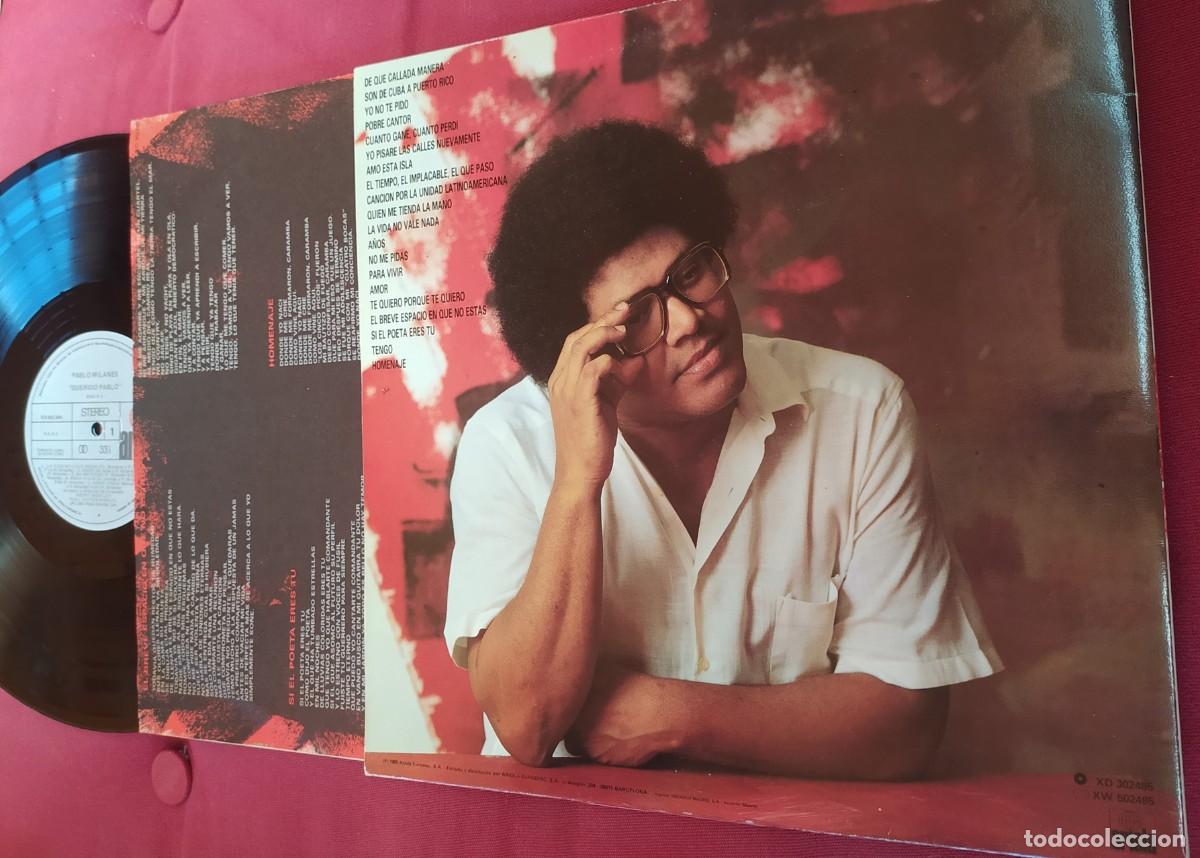 Discos de vinilo: LP Querido Pablo. Pablo Milanes y amigos - Foto 2