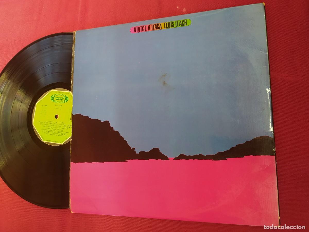 Discos de vinilo: LP Lluis Llach: Viatge a Itaca 1975 - Foto 2