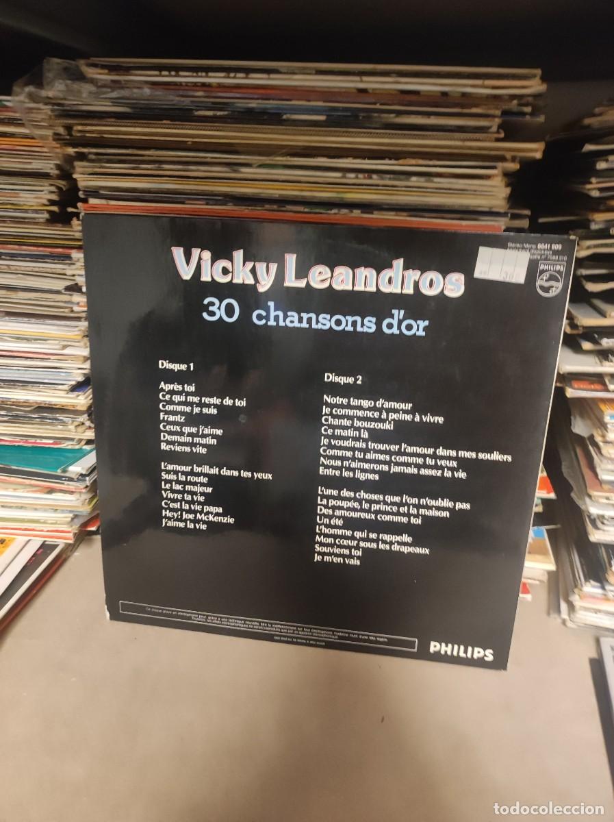 Discos de vinilo: Vicky Leandros &ndash; 30 Chansons DOr - Foto 2