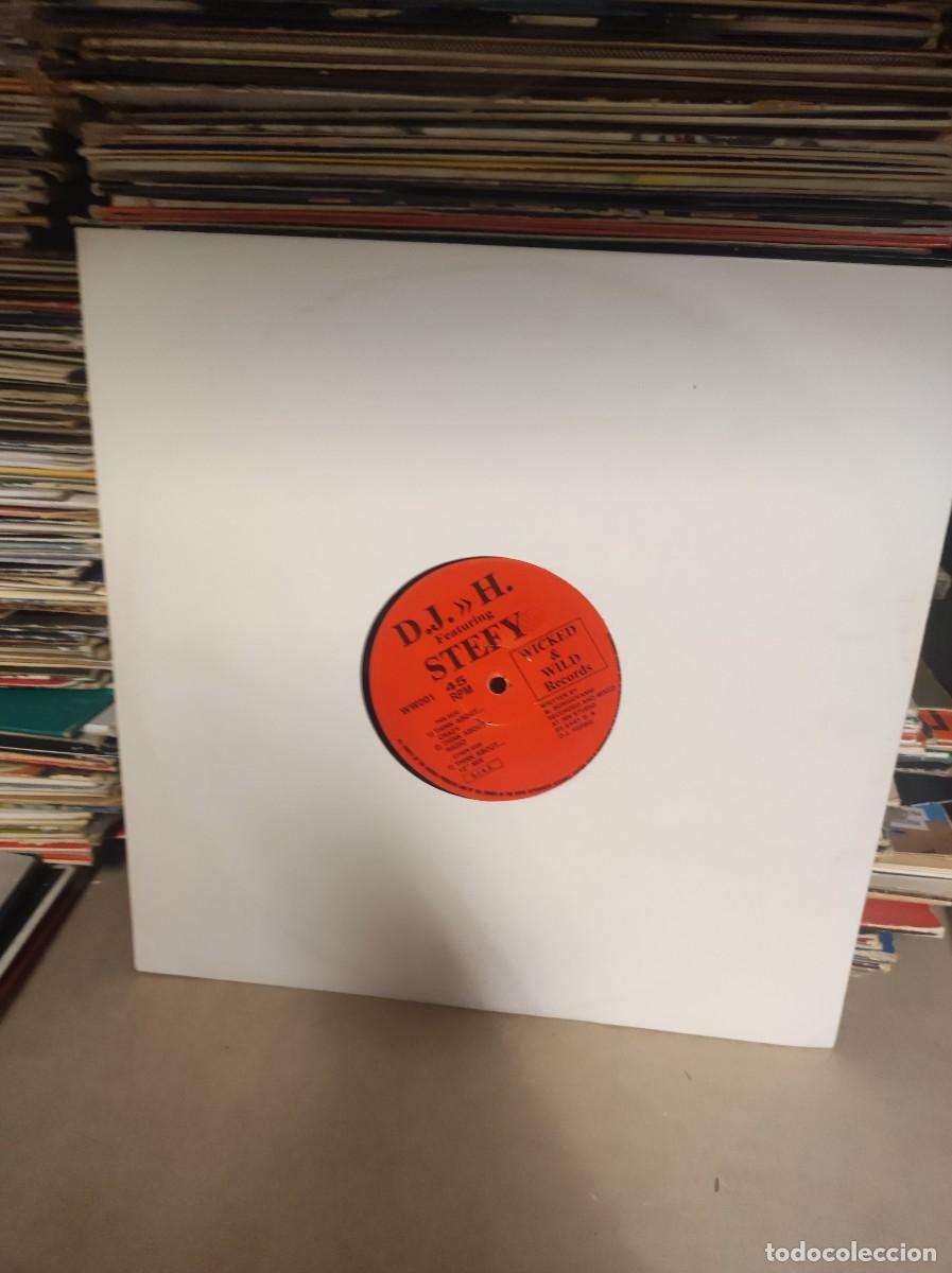 Discos de vinilo: D.J. H. Featuring Stefy &ndash; Think About... - Foto 1