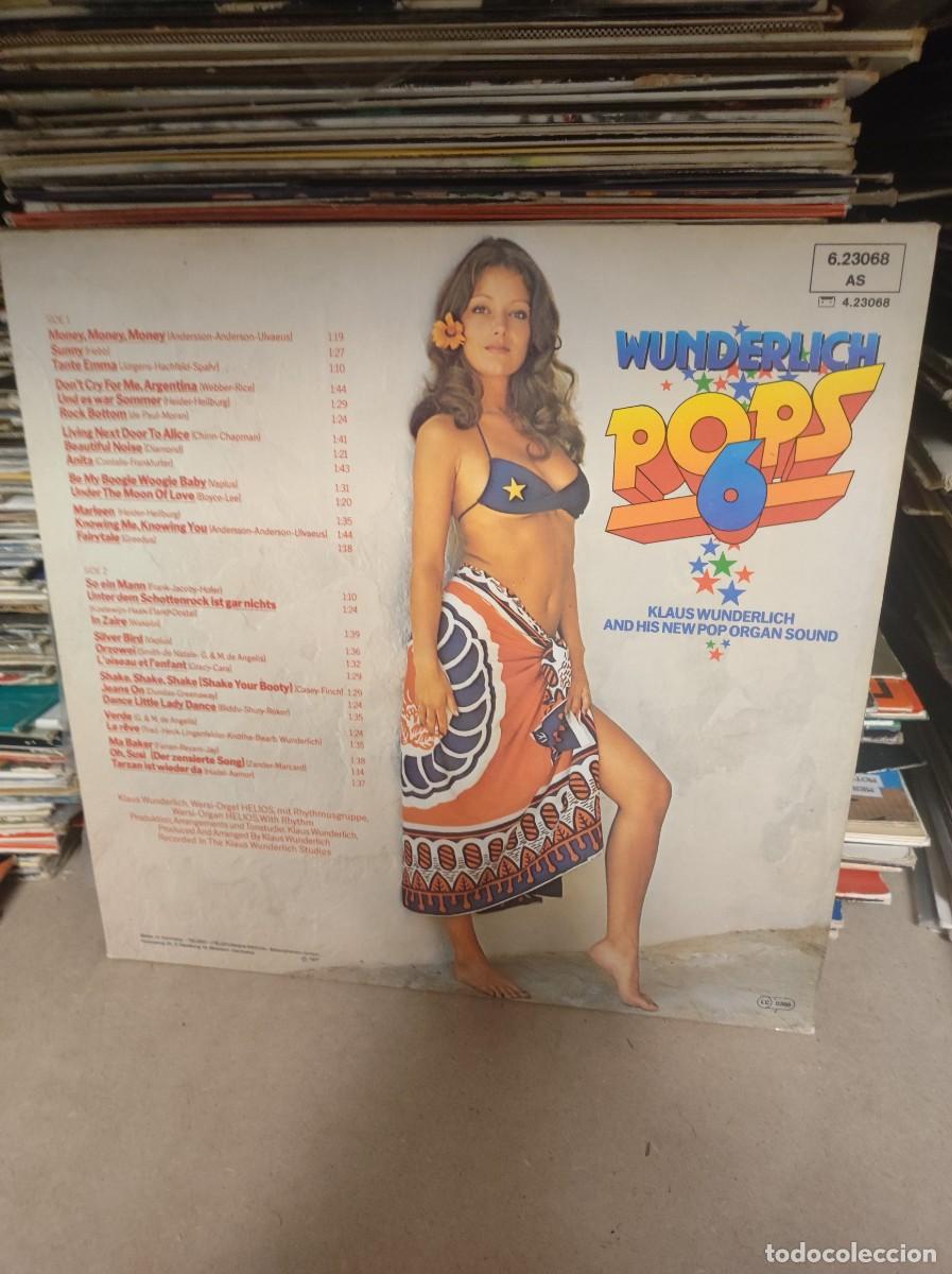 Discos de vinilo: Klaus Wunderlich &ndash; Wunderlich Pops 6 - Foto 2