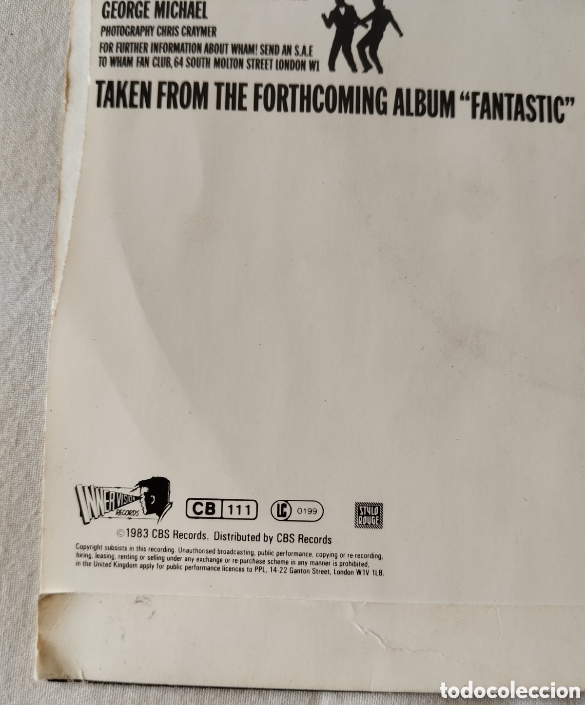 Discos de vinilo: WHAM! - Bad Boys - single - Foto 4