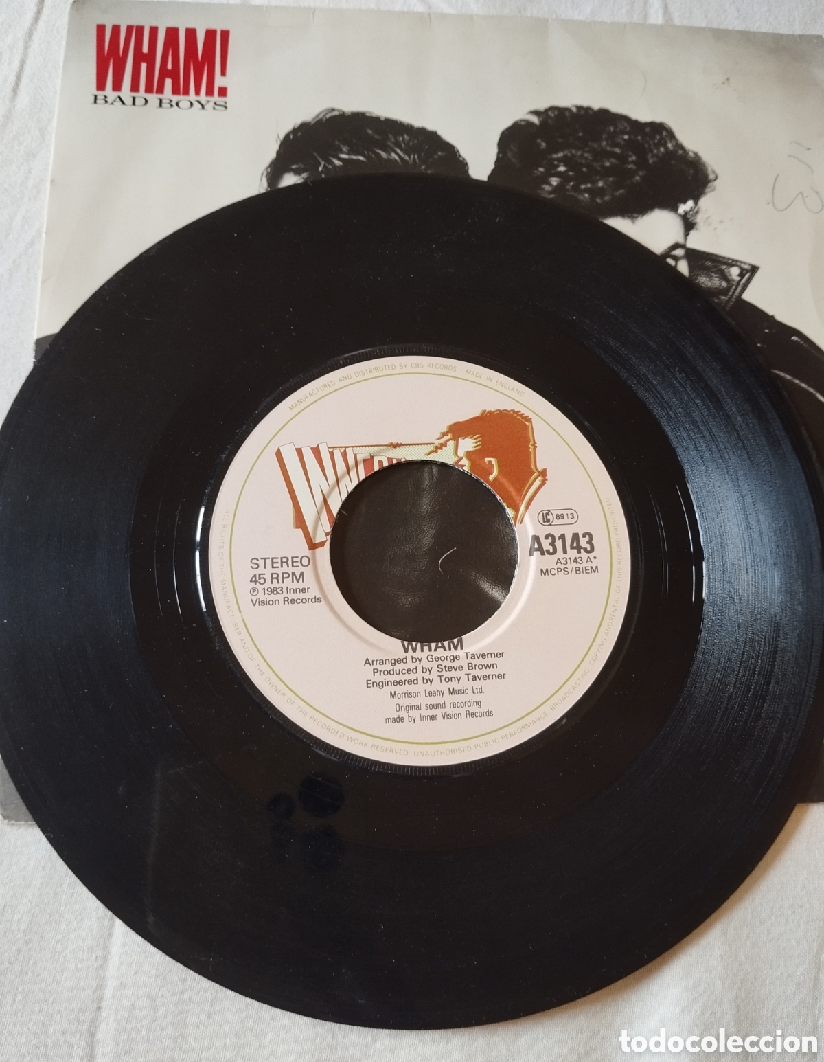 Discos de vinilo: WHAM! - Bad Boys - single - Foto 6