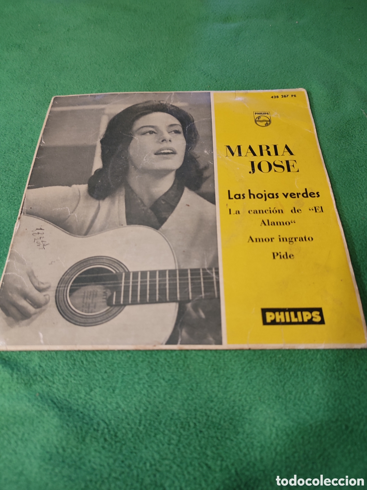 Discos de vinilo: Mar&iacute;a Jos&eacute; - Las hojas verdes + 3 - Foto 1