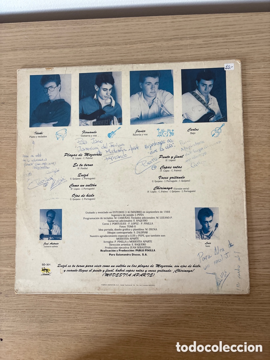 Discos de vinilo: Lp vinilo, Modestia aparte (A17) - Foto 4