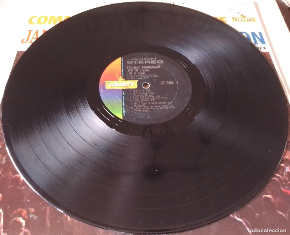 Discos de vinilo: Jan & Dean...Command Performance. (Liberty &lrm;1965) Usa. Surf. - Foto 3