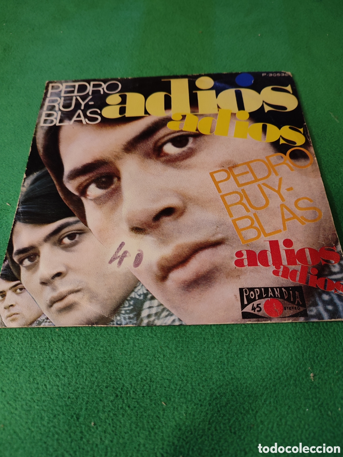 Discos de vinilo: Pedro - Ruy Blas - Adi&oacute;s ,adi&oacute;s 1972 - Foto 1