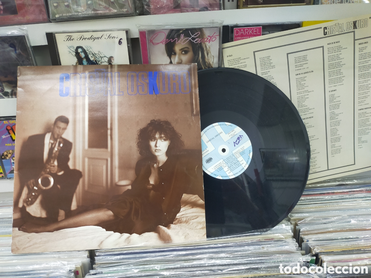 Discos de vinilo: Cristal oskuro lp 1987 - Foto 1