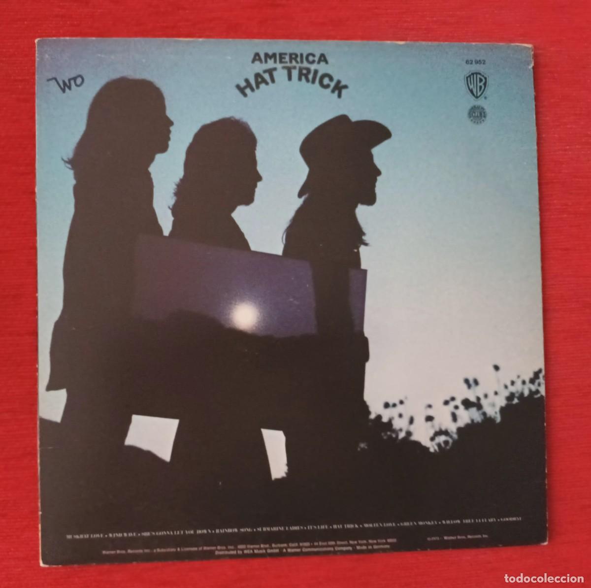 Discos de vinilo: AMERICA - HAT TRICK - LP - Foto 2