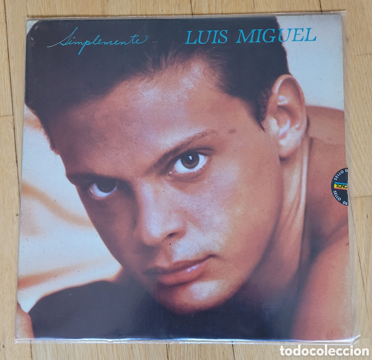 Discos de vinilo: Luis Miguel Simplemente lp. 1989 Venezuela - Foto 1