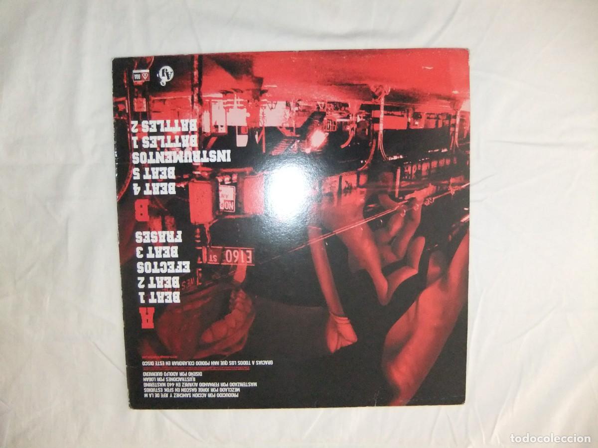 Discos de vinilo: ACCION SANCHEZ Y JEFE DE LA M PRESENTAN MANUAL BREAKS - Foto 4