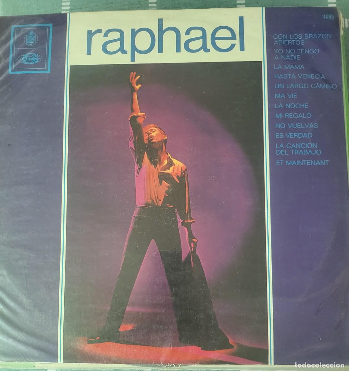Discos de vinilo: Raphael Lp sello Orbe-Hispavox editado en Venezuela... - Foto 1